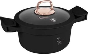 Katls Berlinger Haus Black Rose Collection BH-1456, Ø20 cm, 2.8 l, zelta krās.