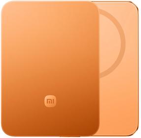 Nešiojamas įkroviklis (Power bank) Xiaomi UltraThin Magnetic, 5000 mAh, 15 - 22.5 W, oranžinė sp.