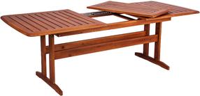 Lauko stalas Folkland Timber Bavaria, rudas, 170 - 220 cm x 90 cm x 73 cm