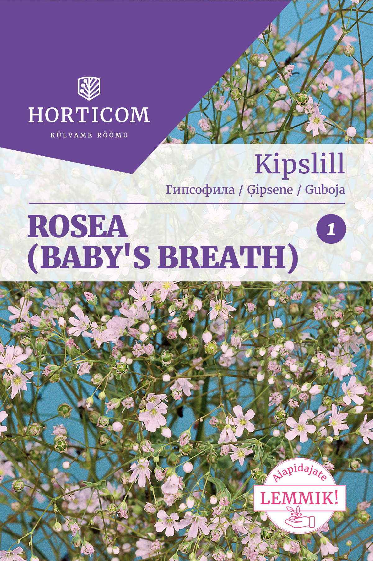 Seemned Horticom kipslill, 0.5 g