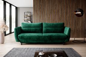 Sofa Silva Nube 35, tamsiai žalia sp., 90 x 236 cm x 90 cm
