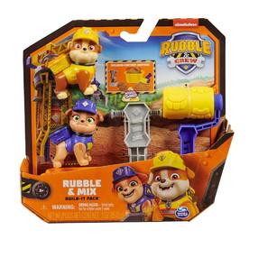 Набор фигурок, c аксессуарами Spin Master Paw Patrol Rubble & Mix Built It, многоцветный