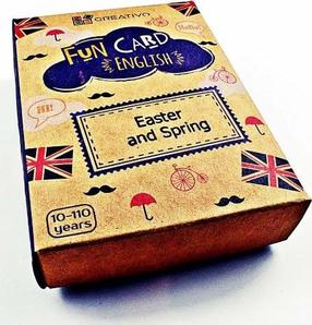 Kāršu spēle Creativo Fun Card English Easter and Spring 381044, EN