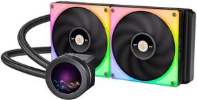 Водяной охладитель для процессора Thermaltake TOUGHLIQUID Ultra 280 RGB All-In-One, 456 мм x 27 мм