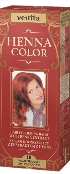 Kраска для волос Venita Henna Color, pomegranate цв., Pomegranate 10, 50 мл