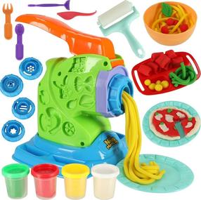 Набор пластилина, c аксессуарами Color Clay Noodle Making, многоцветный