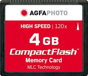 Atmiņas karte AgfaPhoto High Speed, 4 GB, 18 Mb/s