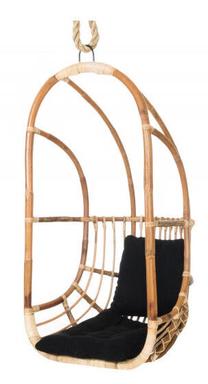 Pakabinamas krėslas 4Living Rattan, ruda sp.