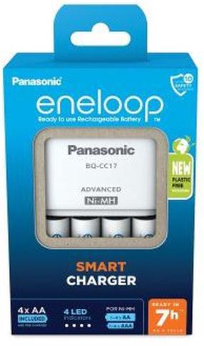Akulaadija Panasonic Smart + 4 x AA Eneloop 2000 mAh
