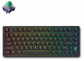 Vadu spēļu tastatūra Mchose Jet 75 HW-Jet75-1 Kailh Magnetic God Switch, Angļu (US), melna krās.