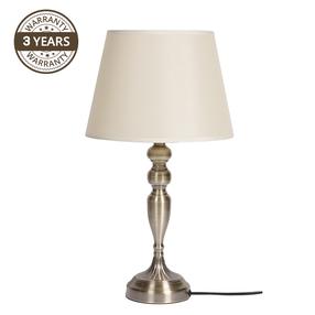 Laualambid Domoletti T13083, E27, 60W, beež v./messing v.