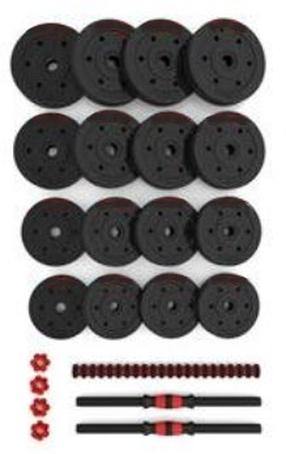 Svaru komplekts Tomaz Sport Weight Dumbbell & Barbell Set, 51 cm, 30 kg