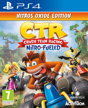 PlayStation 4 (PS4) spēle Sony Crash team racing Nitro-fueled, angļu