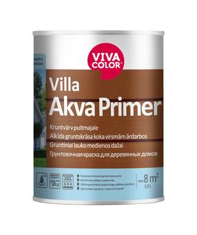 Krāsas gruntēšanai akrila Vivacolor Villa Akva Primer AP, balta, 0.9 l