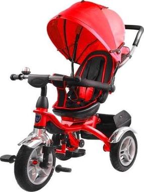 Trīsritenis Lean Sport Red PRO500, melna krās./sarkana krās.