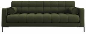 Sofa Cosmopolitan Design Bali Neve 39, juoda sp./žalia sp., 96 x 177 cm x 75 cm