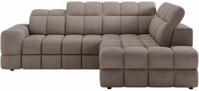 Kampinė sofa - lova Bronon Paolli 18, smėlio sp., dešininė, 200 x 296 cm x 109 cm