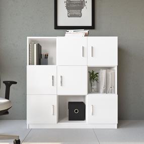 Spintelė Kalune Design VO7 956LCS1519, balta sp., 119.9 cm x 73.6 cm x 121.8 cm