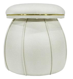 Pufs Kayoom Corin 145 A39E3-IVY, zelta krās./bēša krās., 51.5 cm x 51.5 cm x 55 cm