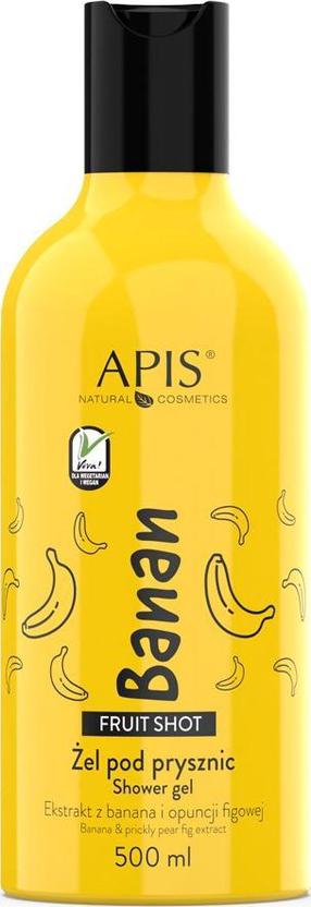 Гель для умывания тела Apis Fruit Shot Banana, 500 мл