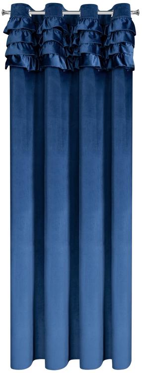Naktinė užuolaida ZKNS-01, tamsiai mėlyna sp., 140 cm x 250 cm