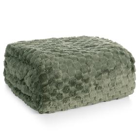 Pledas Design 91 Cindy K163-09, alyvuogių žalia, 150 cm x 200 cm