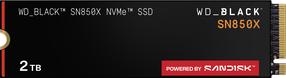 Kietasis diskas (SSD) Western Digital WD_BLACK SN850X, M.2 2280, 2 TB