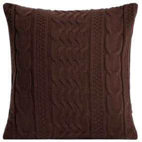 Dekoratīvs spilvena pārvalks Homla Flave 782619, brūna krās., 45 cm x 45 cm