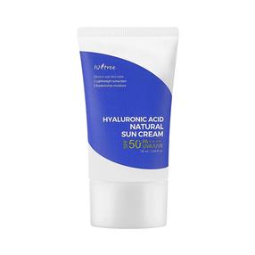 Kremas įdegio priežiūrai kūnui/veidui Isntree Hyaluronic Acid Natural SPF50+, 50 ml