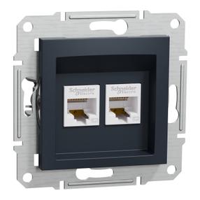 Datorligzda Schneider Electric Asfora, melna krās.