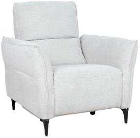 Atlošiamas krėslas Home4you Miami 17473, šviesiai smėlinė, 92 cm x 95 cm x 99 cm