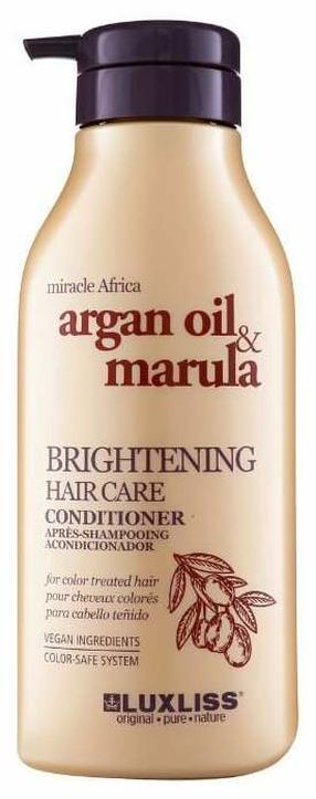 Matu kondicionieris Luxliss Marula Oil & Argan, 500 ml