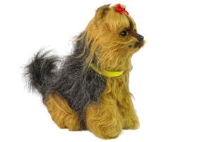 Interaktīva rotaļlieta Yorkshire terrier 12696, 19 cm, universāls, brūna krās.