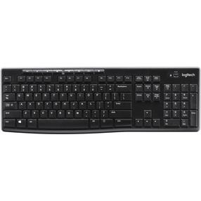 Belaidė kompiuterio klaviatūra Logitech MK270, DE, juoda sp.