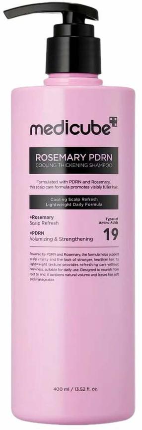 Šampūns Medicube Rosemary PDRN Cooling Thickening, 400 ml