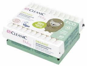 Ватные палочки, для младенцев Cleanic Baby Eco, 60 шт.