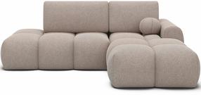 Kampinė sofa Vittario, šviesiai ruda sp., 170 x 227 cm x 95 cm