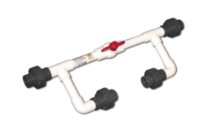 Sujungimas Bradas, plastikas, 1"