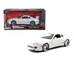  Mänguauto Jada Toys Fast & Furious Brians Toyota Supra, 1:24, valge v.