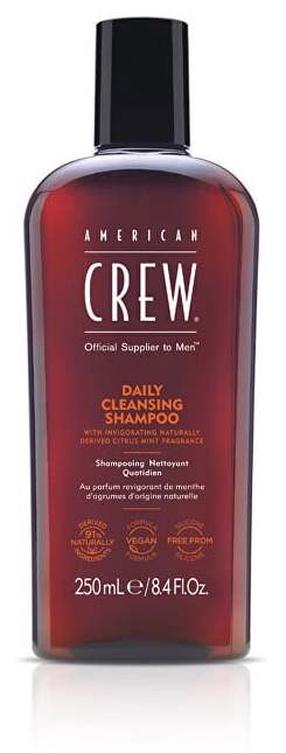 Šampūnas American Crew Daily Cleansing, 250 ml