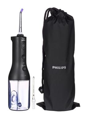 Tarpdančių irigatorius Philips Sonicare Cordless Power Flosser 3000 HX3826/33, juoda sp.