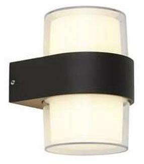 Уличный настенный светильник Searchlight Pittsburgh, 7Вт, LED, -, коричневый цв., 10 см x 13 см