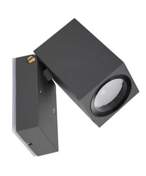 Sieninis lauko šviestuvas Su-Ma Mini 5005, 35W, GU10, IP44, tamsiai pilka sp., 6.6 cm x 10 cm