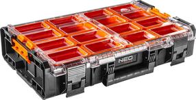Органайзеры для инструментов NEO 84-268, 58 см x 40 см x 15 см, черный цв./oранжевый цв.