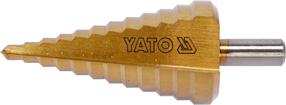 Ступенчатое сверло Yato YT-44740, металл, hss, цилиндрический, 6-38 мм x 10.5 см