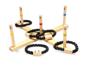 Āra spēle BS Ring Toss GA145, 50 cm x 50 cm, brūna krās./melna krās.