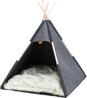 Guļvieta mājdzīvniekiem Trixie Tipi, pelēka krās., 70 cm x 70 cm