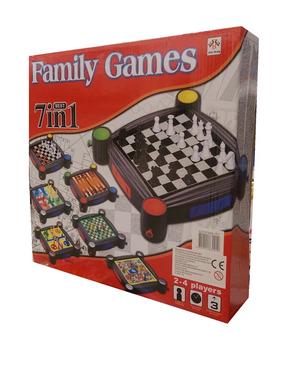 Stalo žaidimų rinkinys Family games 7 IN 1 525161849