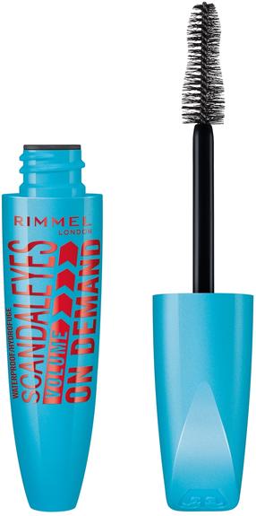 Blakstienų tušas Rimmel London Scandaleyes Volume, 12 ml, juoda sp. 1