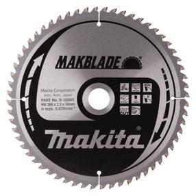 Режущий диск Makita Makblade, 260 мм x 30 мм